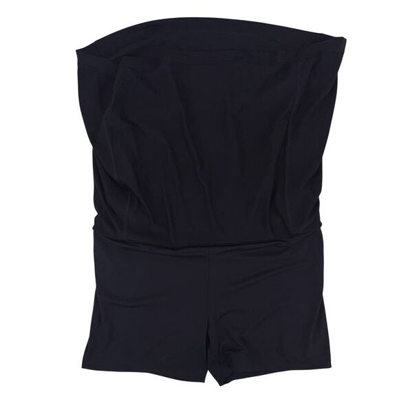 J. Jill Fit A-Line Knit Skort Navy Small Tall Elastic Waist Stretch Pull On EUC - Picture 4 of 8